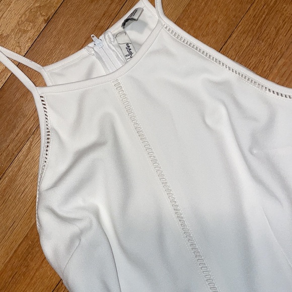 Pure White Mini Dress - Picture 4 of 6